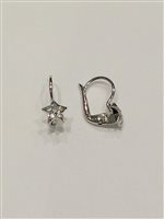 Pendientes Duezeta Mujer in Oro blanco Zircone OROBZIRCSTELLAM12